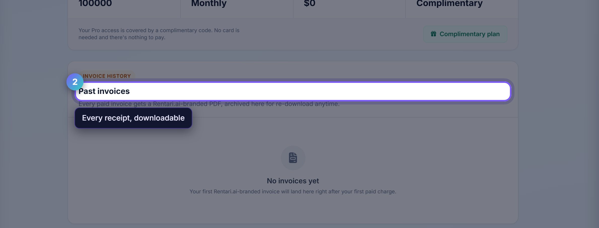 Step 2: Pull an invoice