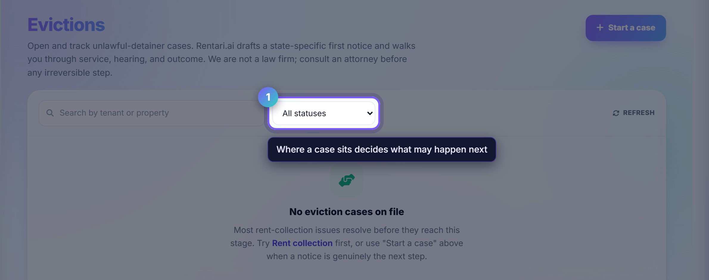 Step 1: A case is a sequence, not an event