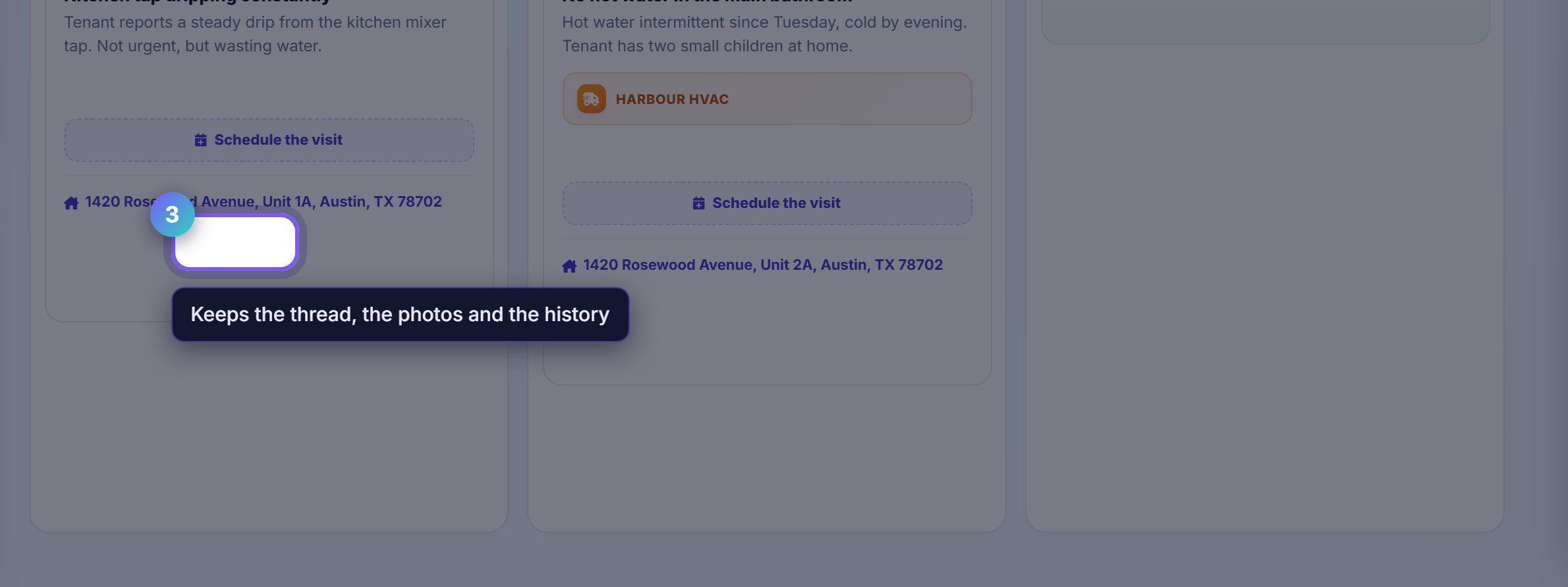 Step 3: Reassign when a vendor goes quiet