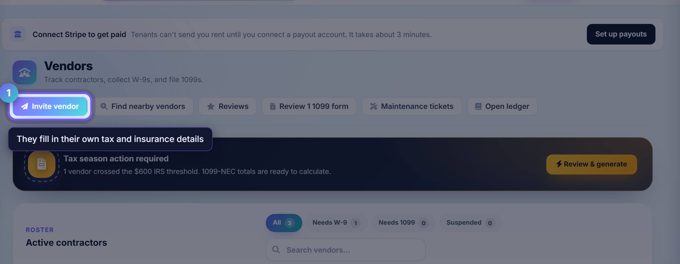 Step 1: Invite rather than type