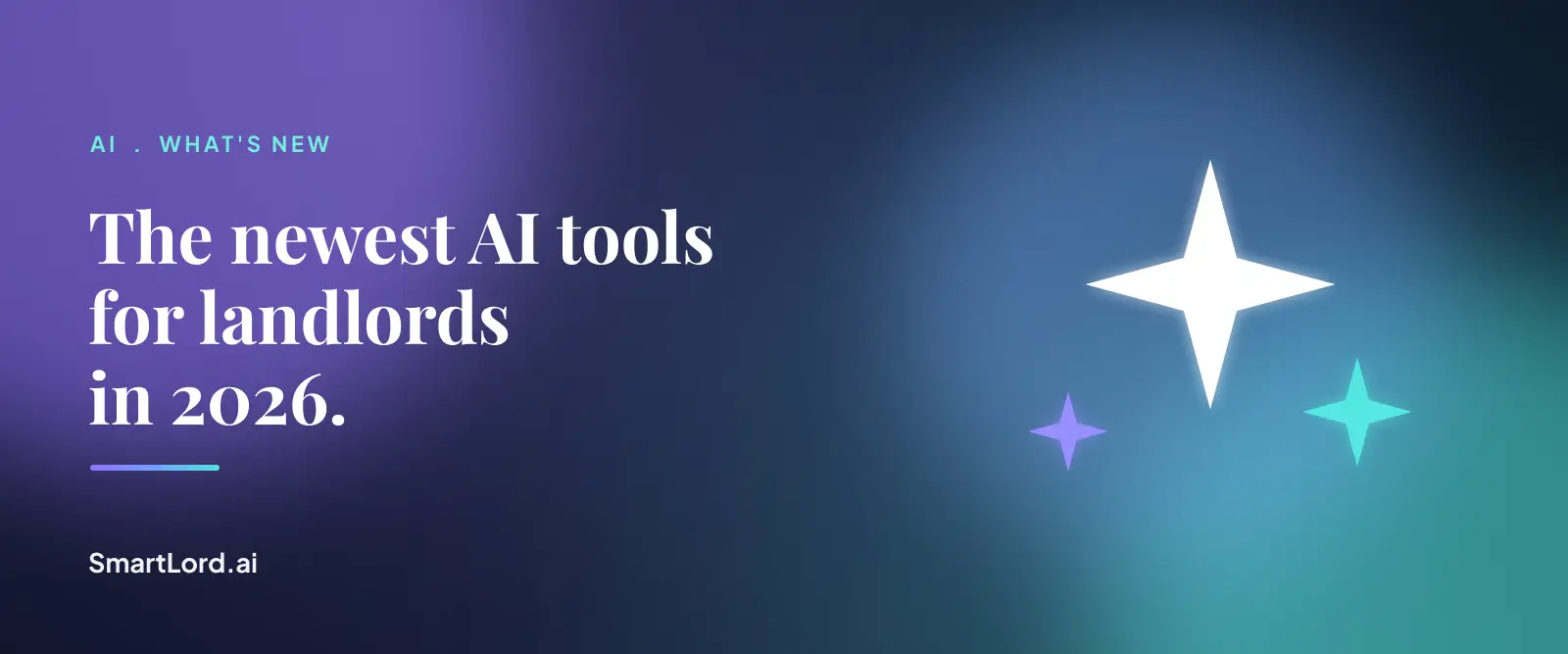 The newest AI tools for landlords in 2026, Rentari.ai brand illustration