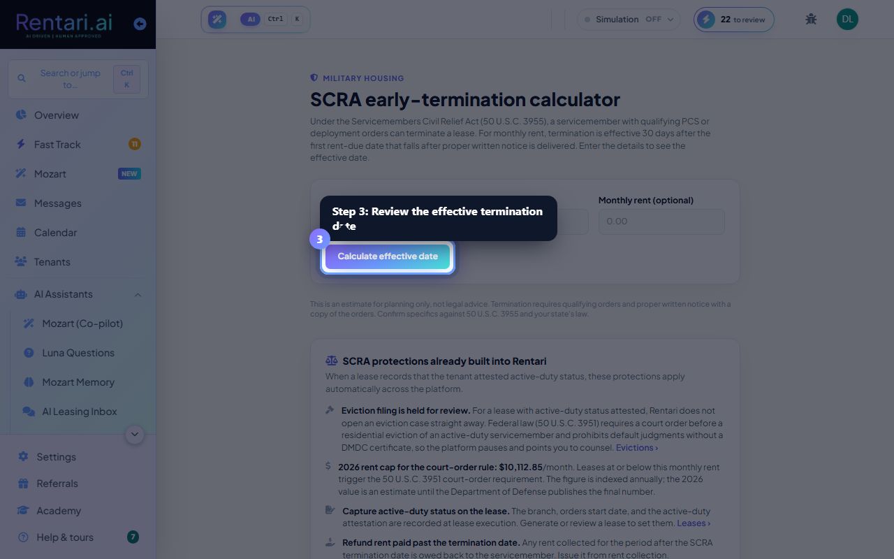 Step 3: Process refund and record protections