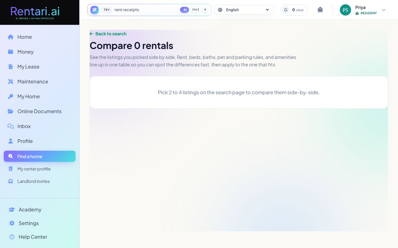 Step 2: Review the comparison table