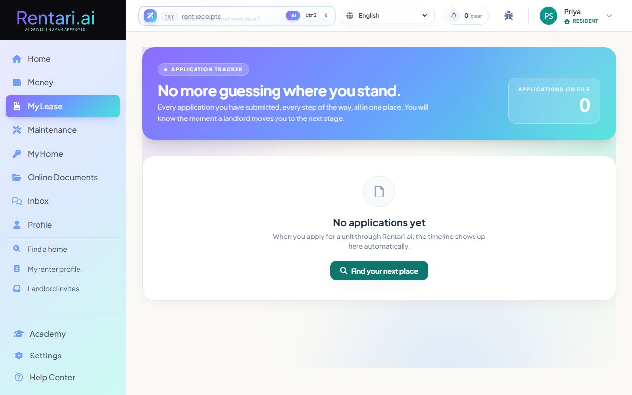 Step 2: Review each application's pipeline
