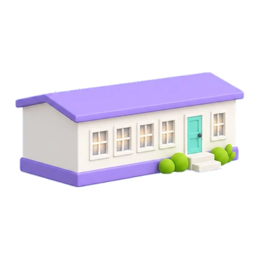 Manufactured housing buildings illustration